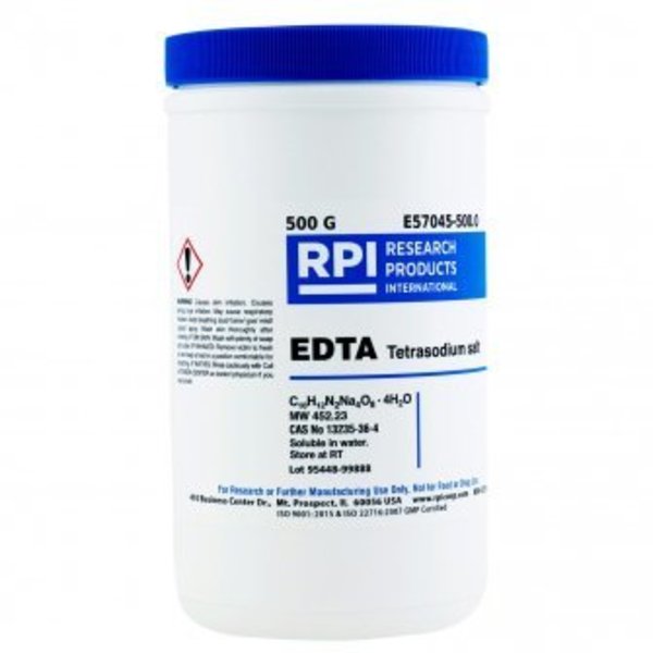 Rpi EDTA, Tetrasodium Salt, 500 G E57045-500.0